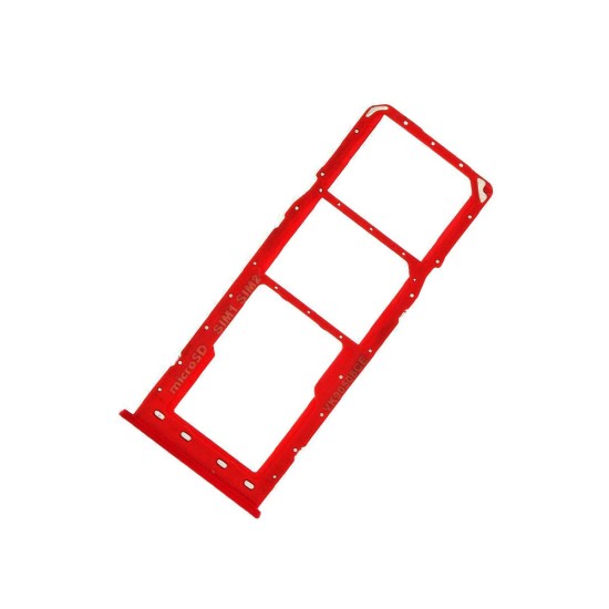 Dual SIM Holder Samsung Galaxy A10s/A107f Red